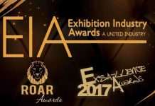 2018 AAXO ROAR Awards – The exhibition event of the year! Association of African Exhibition Organisers (AAXO)