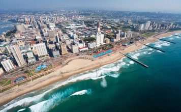 Aerial View,Durban,South Africa, Durban Direct